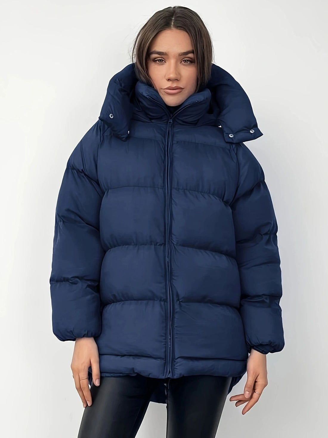 Women's  Warm Mid-length Cotton-padded Jacket