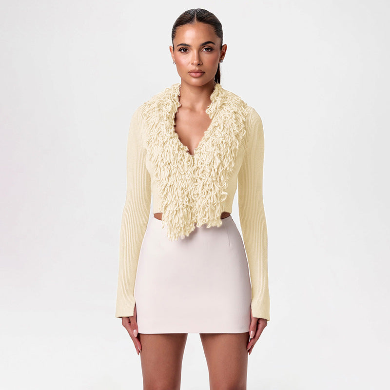 Women's Simple  Style Knitted Cardigan